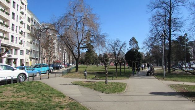 Čuburski park na Vračaru u Beogradu