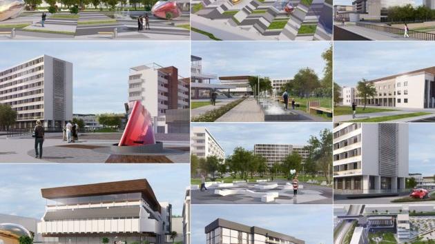 Uređenje centra Leskovca - Projektna rešenja